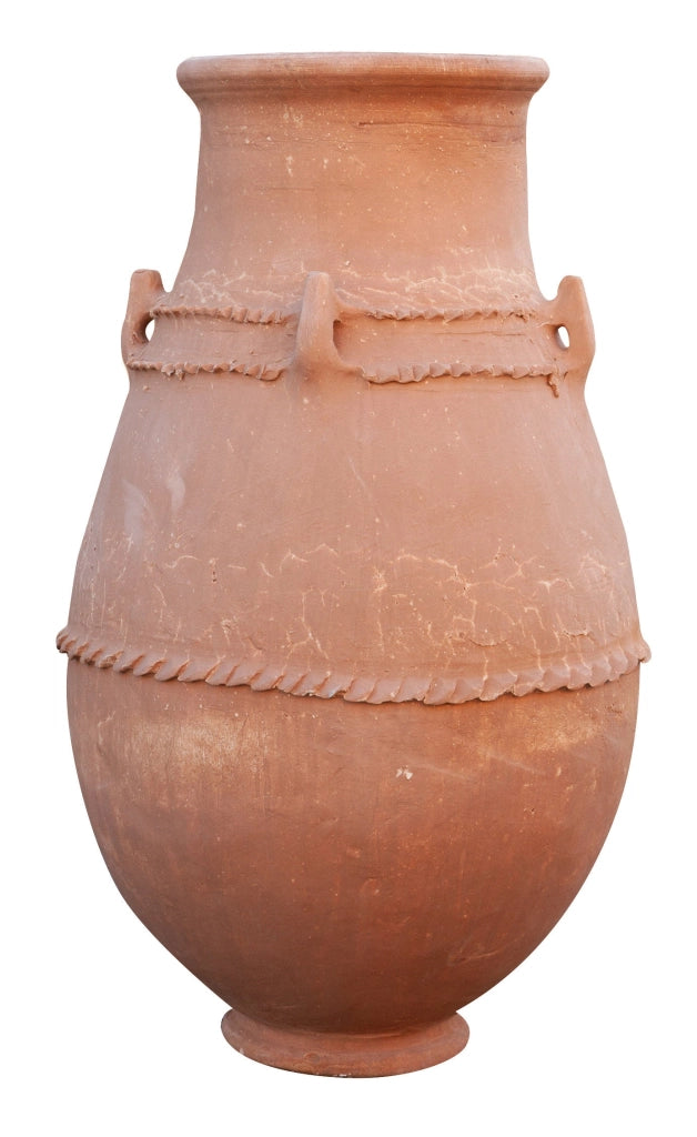 Biscottini Anfora con manici in terracotta tradizionale del deserto del Sahara fatta mano