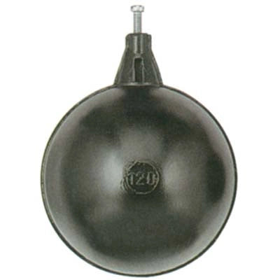 SFERA RUBINETTO A GALLEGGIANTE ASOLATA - MOPLEN MM 120 TONDA- 10 pezzi