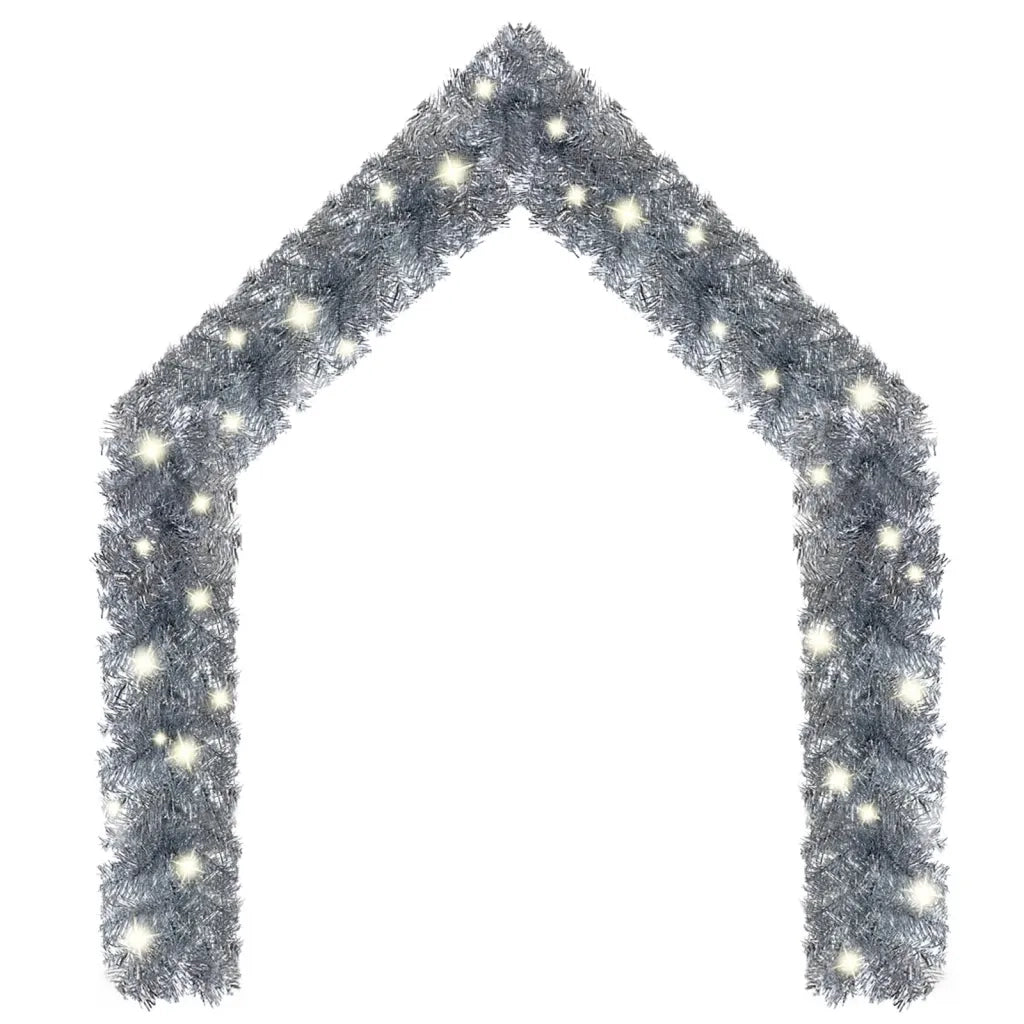 Ghirlanda Natalizia con Luci a LED 20 m Argento CFW5062936
