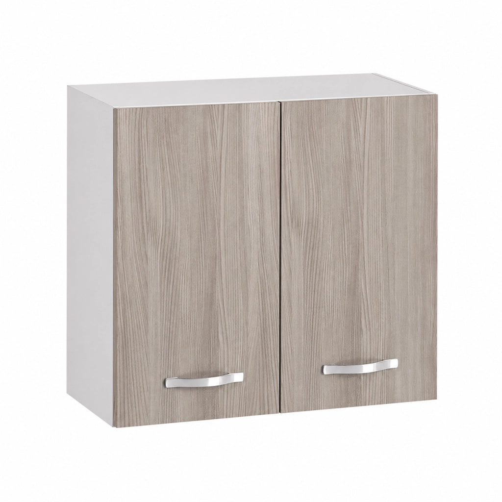 MOBILE PENSILE PER CUCINE COMPONIBILI L.80 x P.32 x H.72. - 2 ante - col. olmo  - LINEA AZZURRA