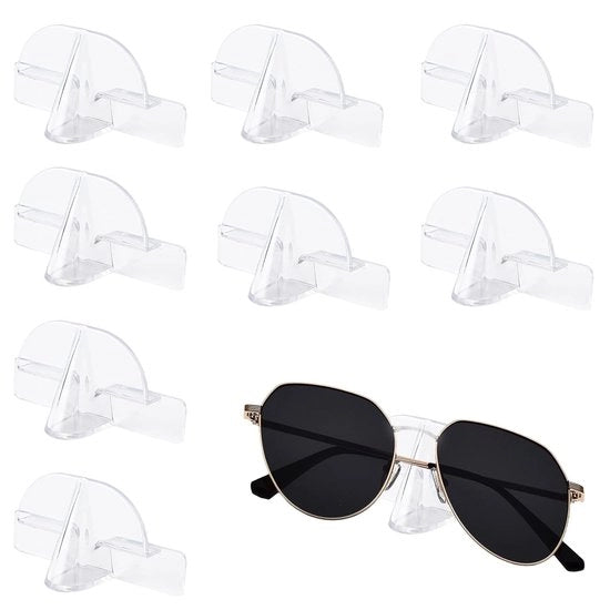 Brillenhouder self-adesivo - forma nasale creativa - 8 pezzi