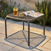 Tavolo da Giardino in Acciaio cm 40x40x43 - DELL