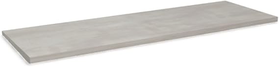 Mensole da Muro classiche in Legno nobilitato spessore 1.8 cm 70x40 Cemento