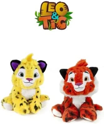 Leo e Tig Peluche Leo e Tig Giocattoli Leo e Tig Personaggi Leo e Tig Carnevale Leo e Tig Peluche Piccoli Compleanno da