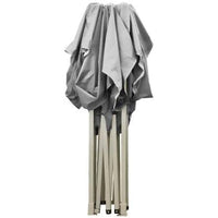 GAZEBO RICHIUDIBILE 3x3m PIEGHEVOLE A FISARMONICA PVC IMPERMEABILE MERCATO EXPO