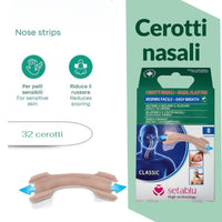 32 Cerotti Nasali Antirussamento Extra Forti 5.6x1.8cm – Strisce Respira Bene