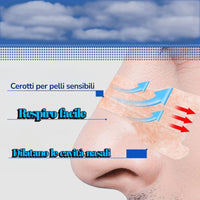 32 Cerotti Nasali Antirussamento Extra Forti 5.6x1.8cm – Strisce Respira Bene