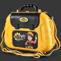 Valigetta Attrezzi Giocattolo Bambini 26 Accessori Gioco Fai da Te con Tracolla