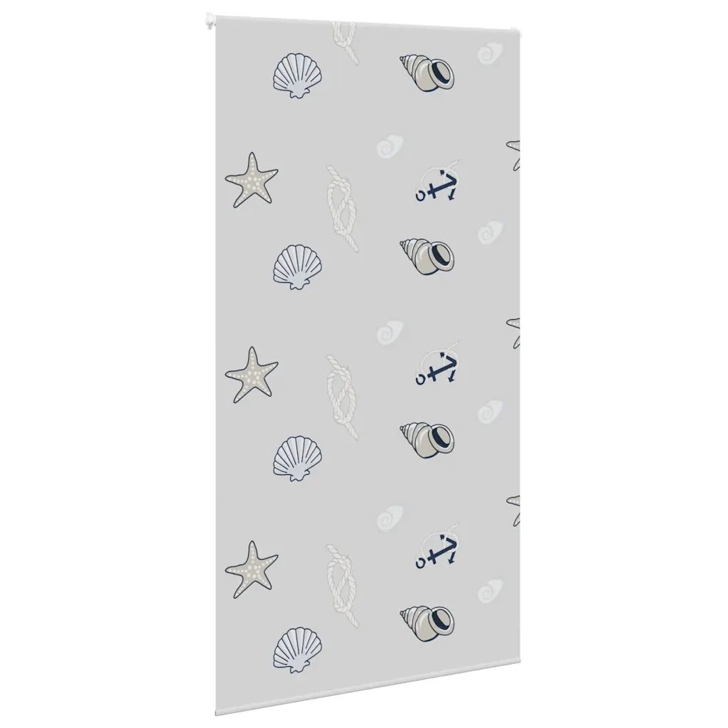 vidaXL Tenda a Rullo Doccia 140x240 cm Larghezza Tessuto 136 cm