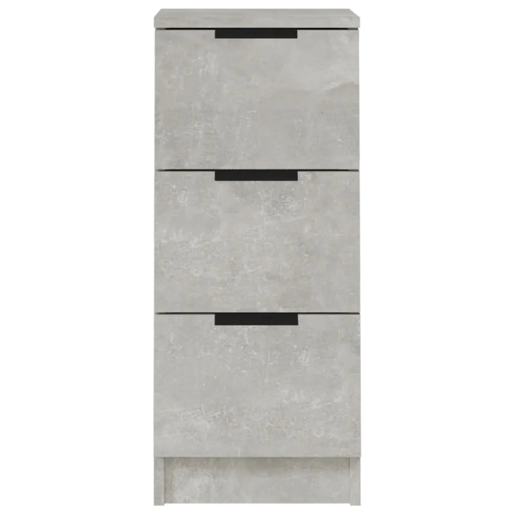 Buffet credenza cassettiera armadio mobile contenitore organizer per cucina soggiorno salotto 30 x 30 x 70 cm legno ingegnerizzato grigio 02_0031860