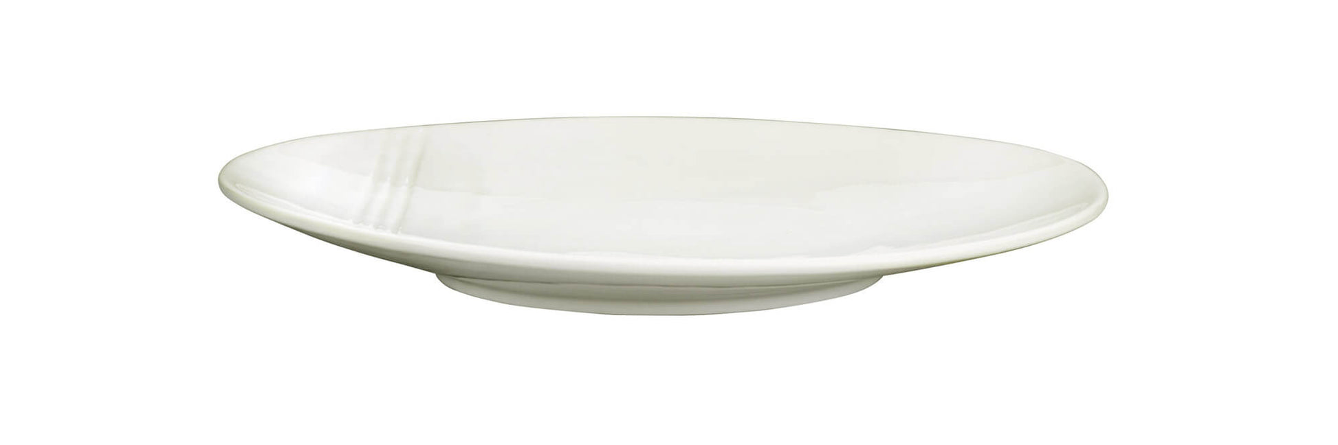 Set 6 Piatti Pane Aperitivo Ø15 cm in Porcellana Allluminica Kaleidos Aluxina Miami Bianchi