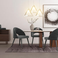 Lampadario Lampada Sospensione Piramide 30cm Design Moderno Paralume Bianco