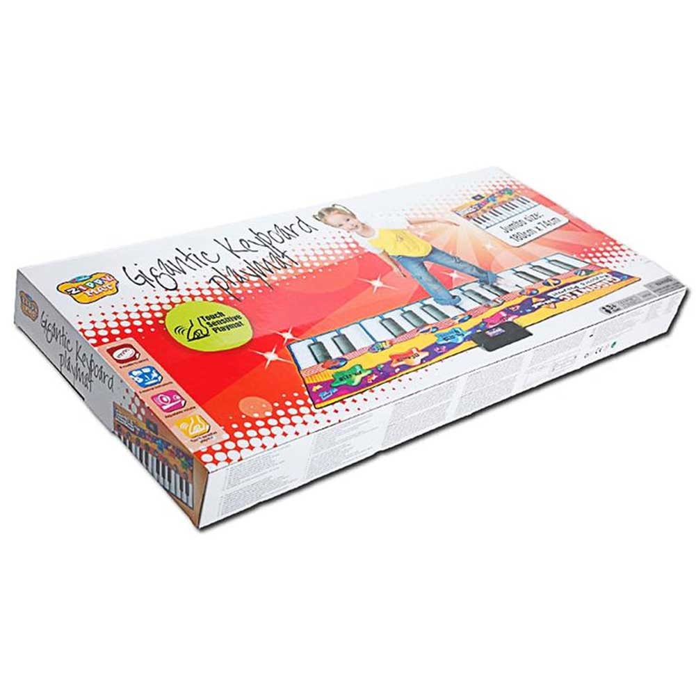 Tappeto Musicale Tastiera Pavimento Bambini 8 Strumenti con Registrazione e Demo