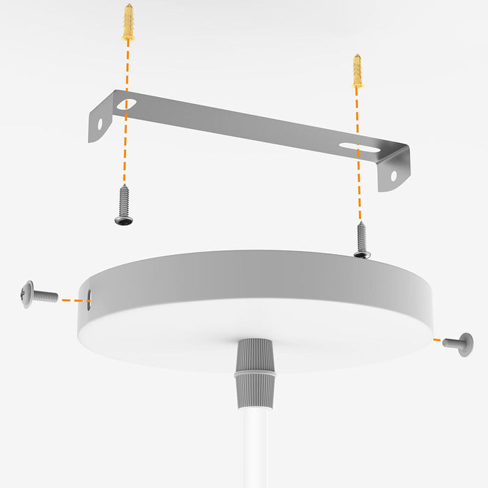 Lampadario Lampada Sospensione Piramide 18cm Design Moderno Paralume Bianco