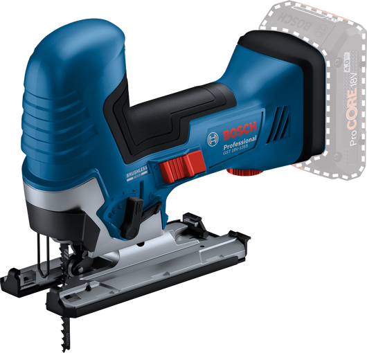 Bosch GST 18V‑125 S Seghetto Alternativo 18 V Bruhshless, regolatore, naked
