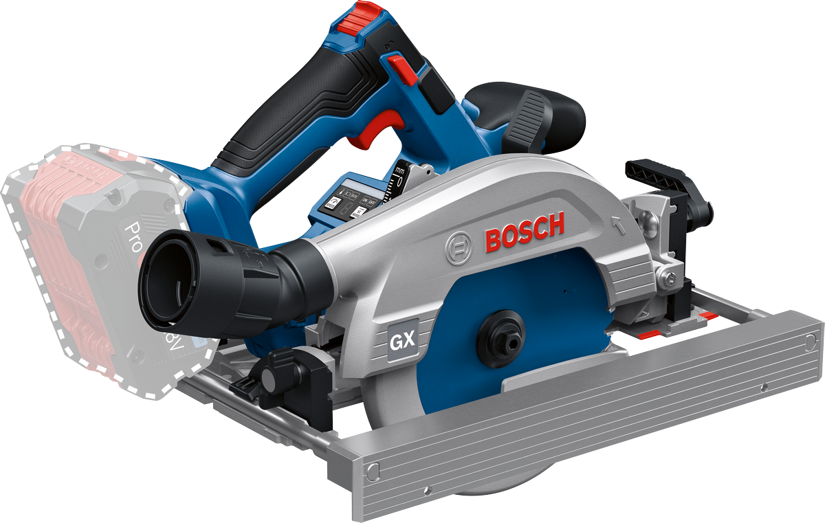 Bosch GKS 18V‑57‑2 GX – Sega Circolare 18 V BITURBO, Solo Corpo (06016C1001)