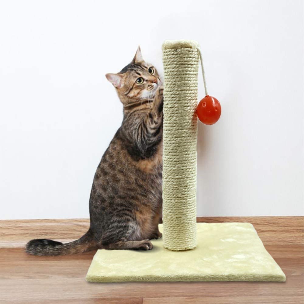 Tiragraffi Gatto Albero Tira Graffi Gioco Animali 30x30x35 cm Cat-Toys Pet