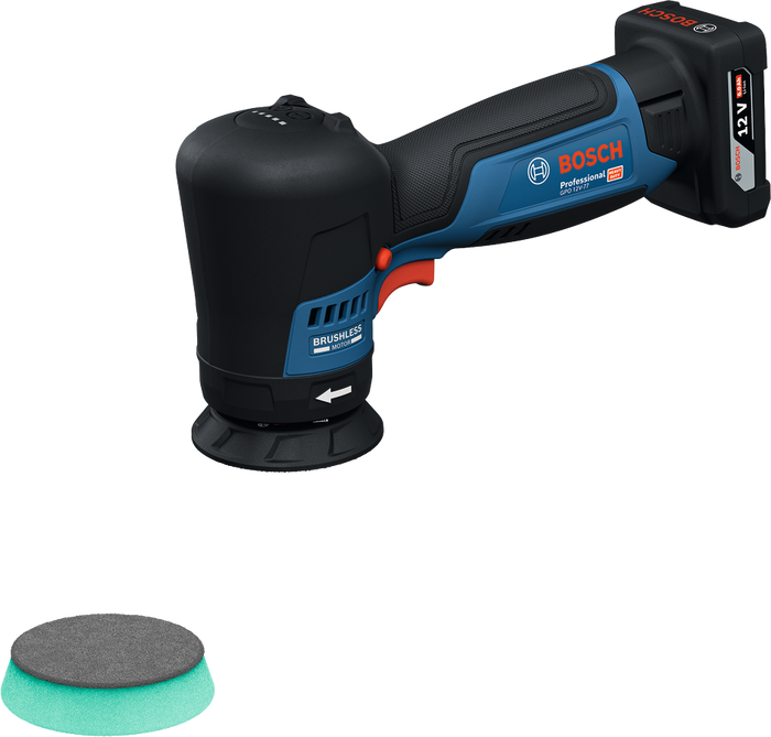 Bosch GPO 12V‑77 (06019L3000) – Lucidatrice Rotativa 12 V, 77 mm, Brushless