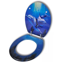 Tidyard tavoletta wc sedile wc in mdf coperchio chiusura agevole