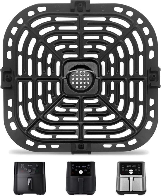Raccoglitore intercambiabile adatto per Vortex 6 in 1 6 QT, lucefrittelle 6 QT, accessori per lucefrittelle, piastra/piastra croccante/griglia, resistente all'acqua di lavastoviglie