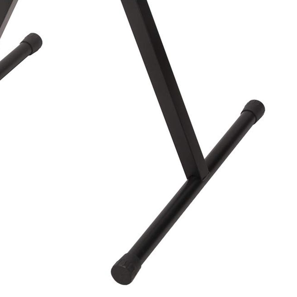 Supporto a Croce Tastiera Musicale in Metallo Pieghevole con Altezza Regolabile