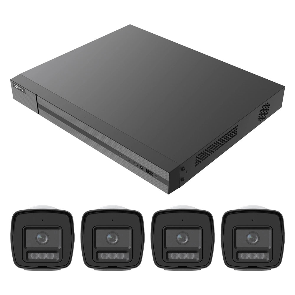 KIT VIDEOSORVEGLIANZA NVR WIRELESS 'X5S' NVR wireless - 4 telecamere 4MP incluse  - EZVIZ