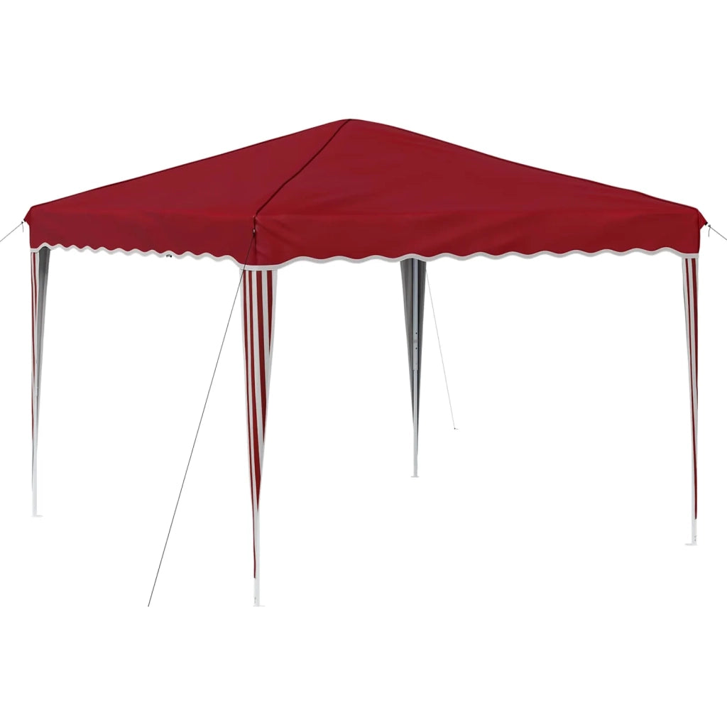 Tenda per feste a pop-up 288 x 288 x 245 cm Borgogna