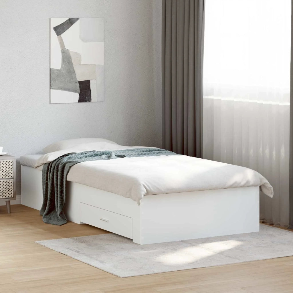 Telaio del letto con storage Bianco 80 x 200 cm 3429525