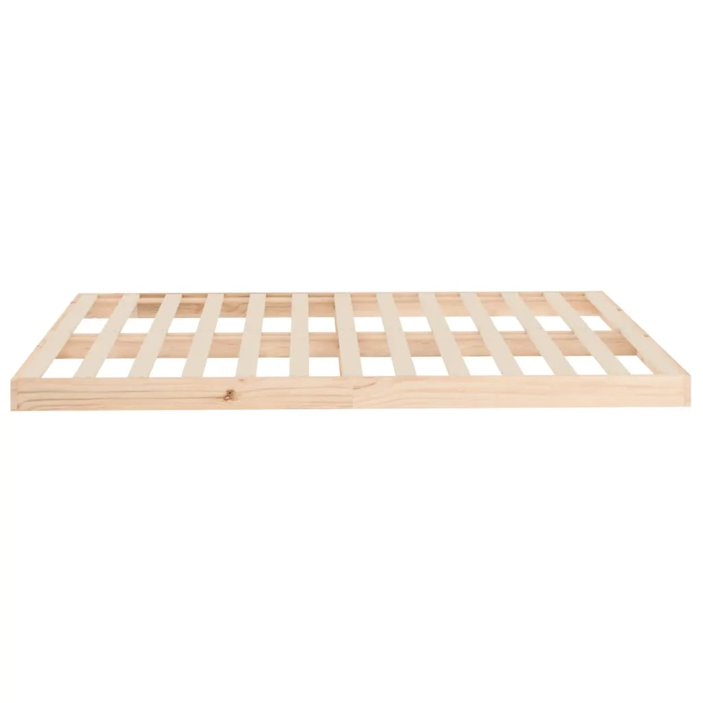 Letto matrimoniale | Letto per adulti | Letto senza Materasso 140x190 cm in Legno Massello di Pino