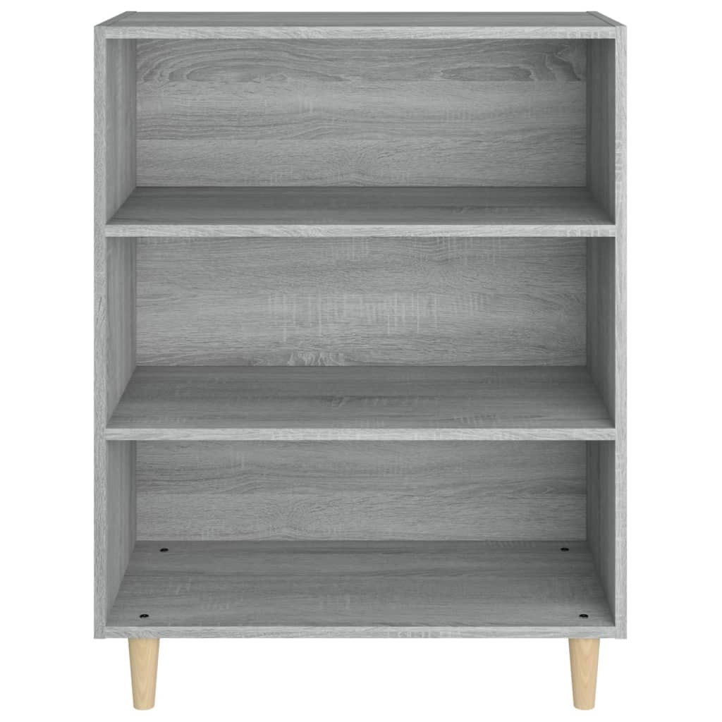 Buffet credenza cassettiera armadio mobile contenitore organizer cucina soggiorno salotto Sonoma 69,5 x 32,5 x 90 cm legno ingegnerizzato grigio 02_0036427