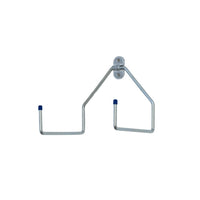 Gancio multiuso a L doppio art.4070 ALDEGHI acciaio zinc Ø 9 mm 25x20x20cm