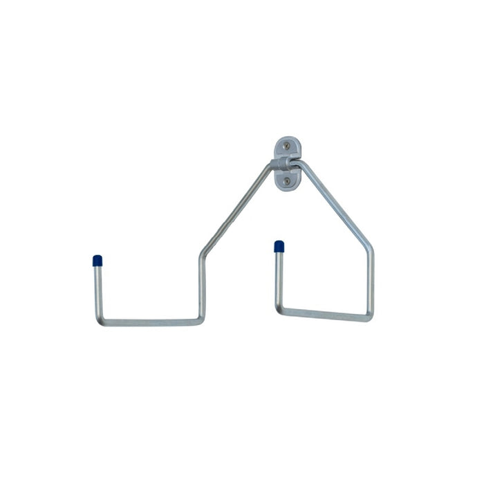 Gancio multiuso a L doppio art.4070 ALDEGHI acciaio zinc Ø 9 mm 25x20x20cm