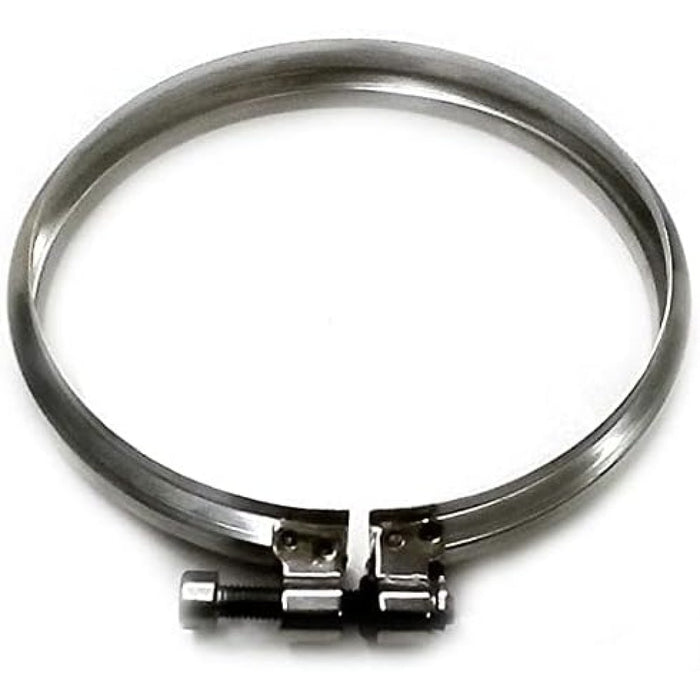 Fascetta di bloccaggio canna fumaria isolata inox dn 550 600