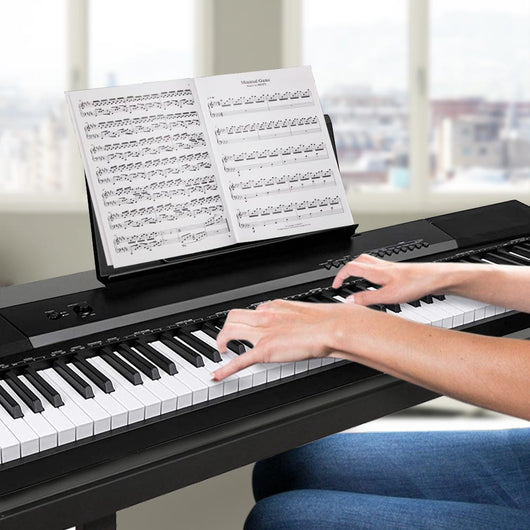 Tastiera Musicale 88 Tasti Pesati Professionale Pianola Pianoforte con Pedale