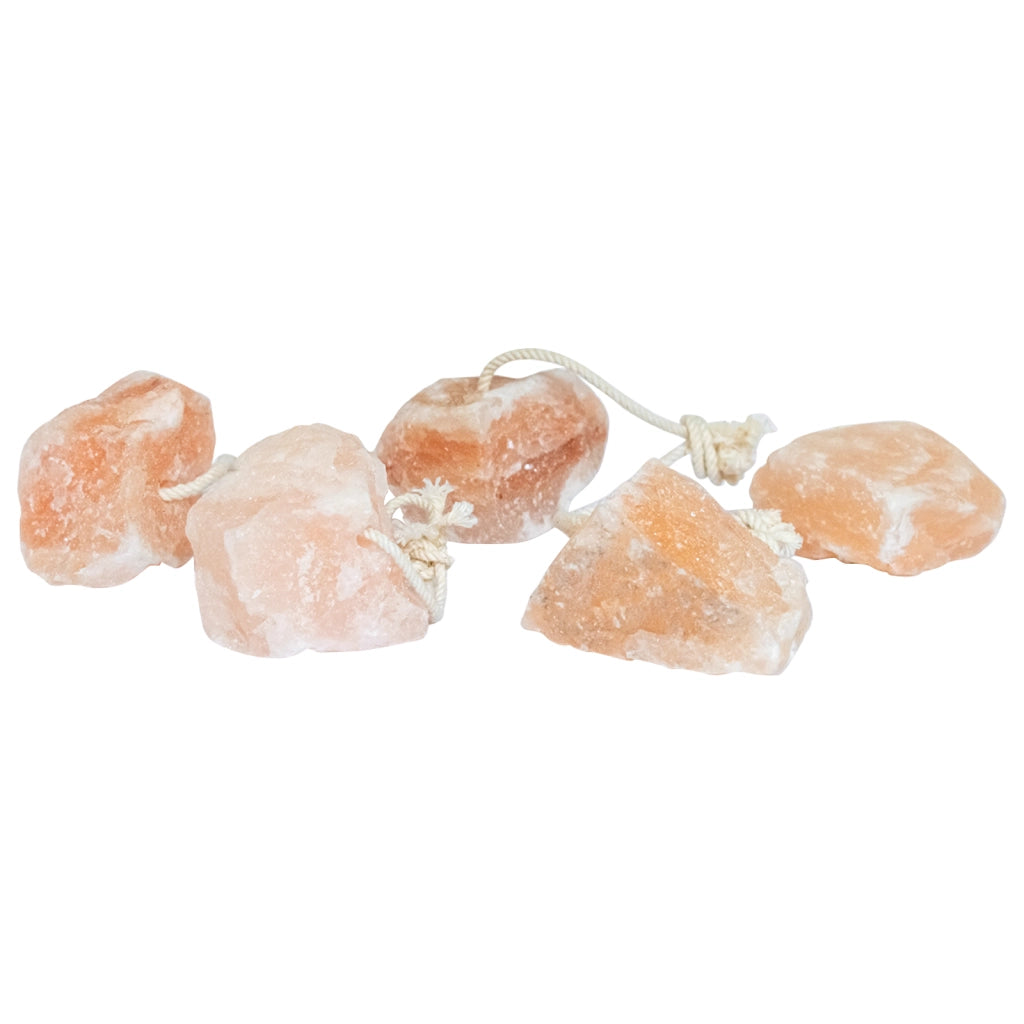 Pietre per leccare Sale 100 pezzi con corde per il bestiame 12,5 kg Rosa