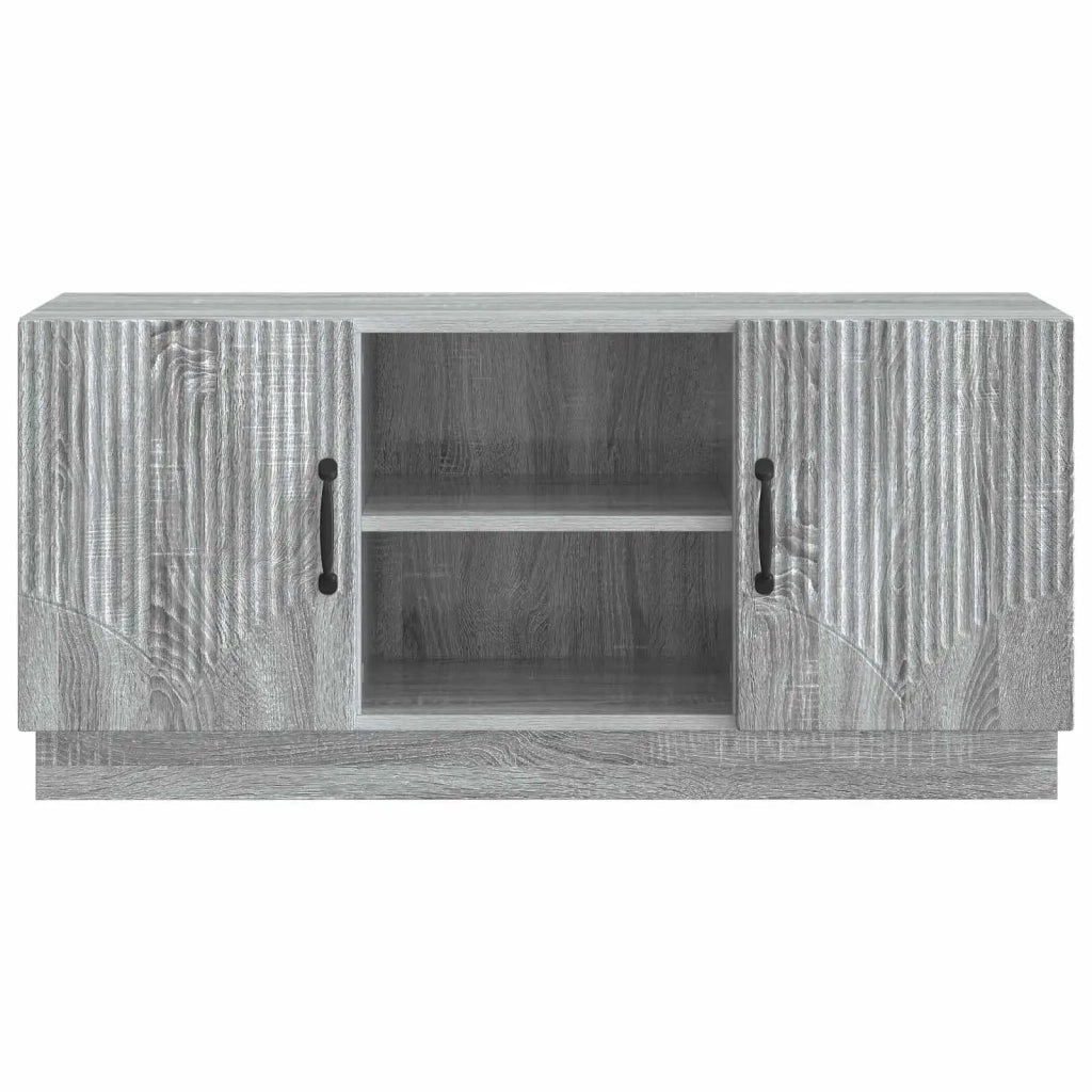 Mobile TV Grigio Sonoma 102 x 34,5 x 47 cm Legno ingegnerizzato 895391