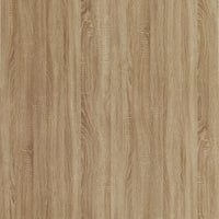 Tavolino/comodino Valora - Rovere Sonoma con struttura nera