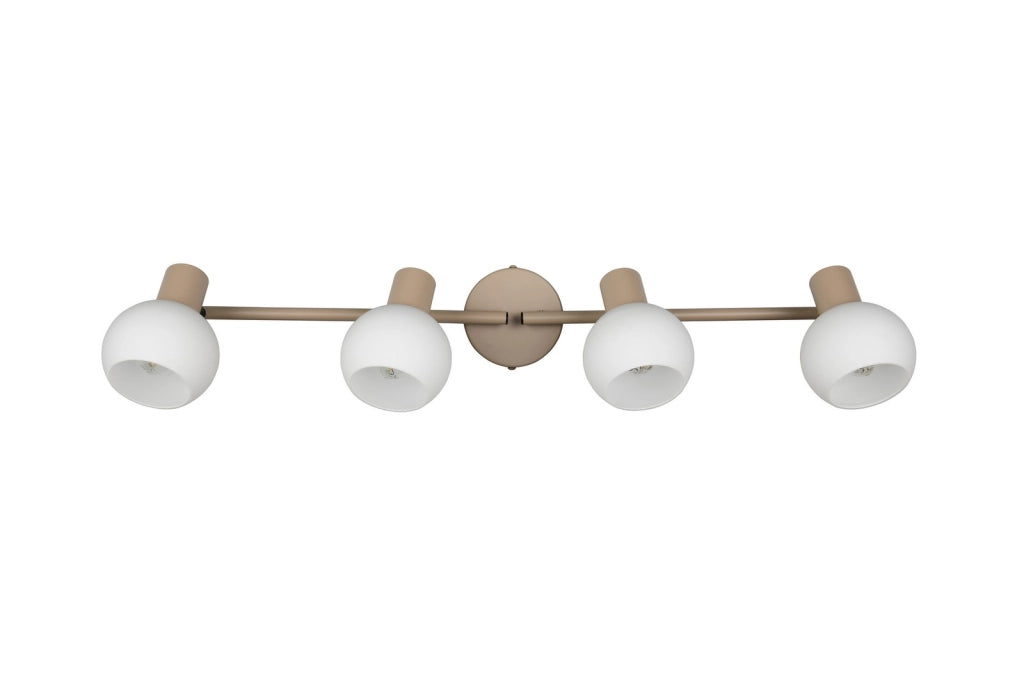 Faretto da soffitto beige 4xE14 BOBA RL