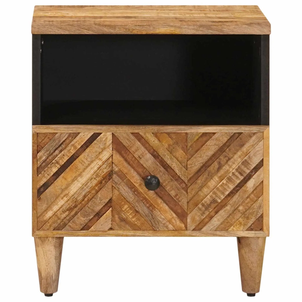 Comodino Marrone 50 x 33 x 60 cm Legno di mango massello