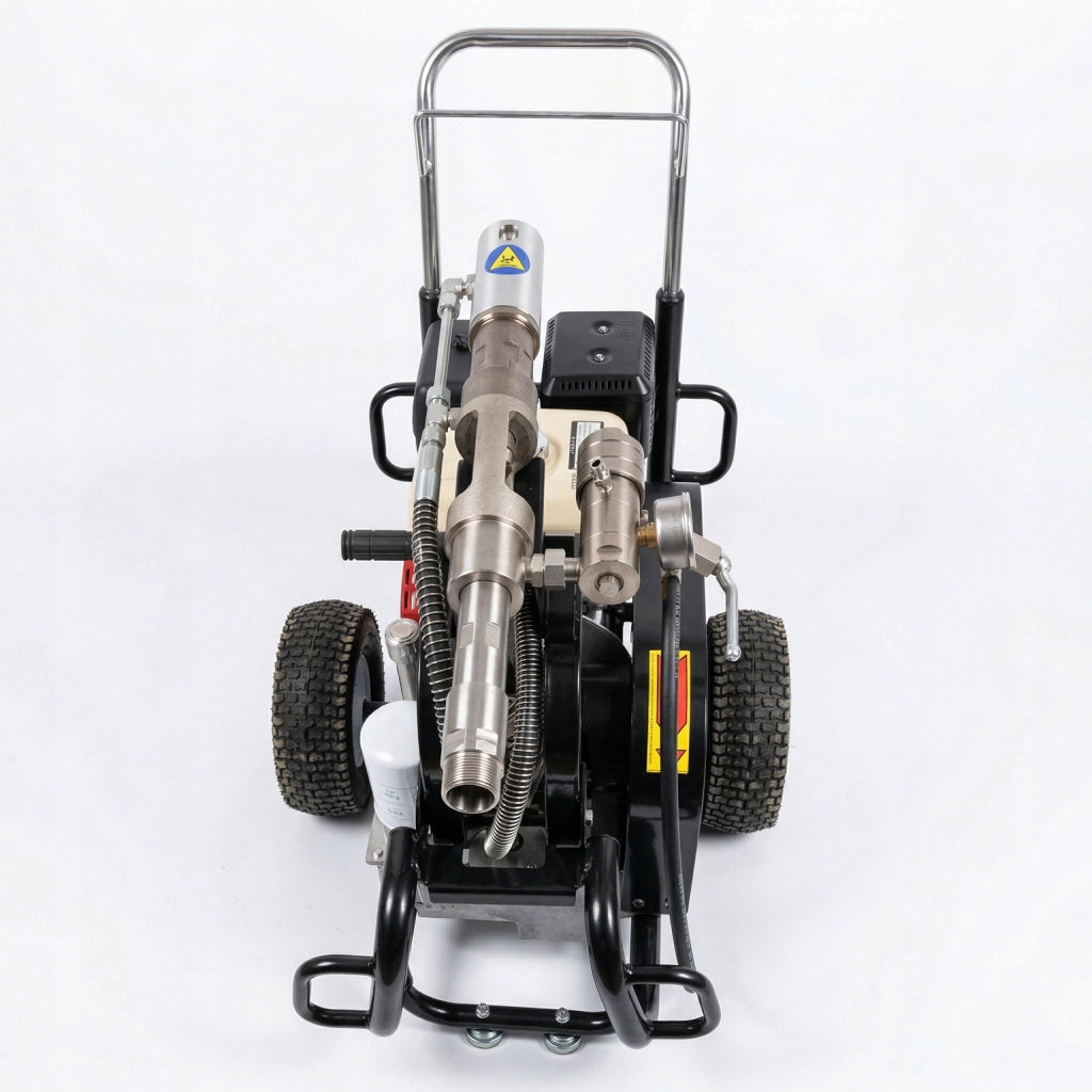 Agitatore di Vernice a Scoppio Tornado Pro RTG6 – 6.6 CV | 7.3 L/min | 3300 PSI | Tubo 15 m 3/8" | Ugello 241