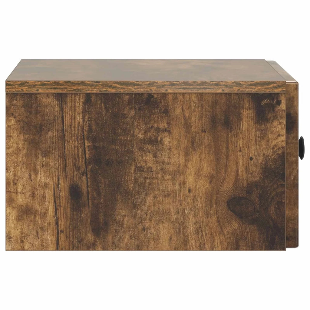 Armadio da Notte Rovere Fumo 49 x 34,5 x 20 cm 897945