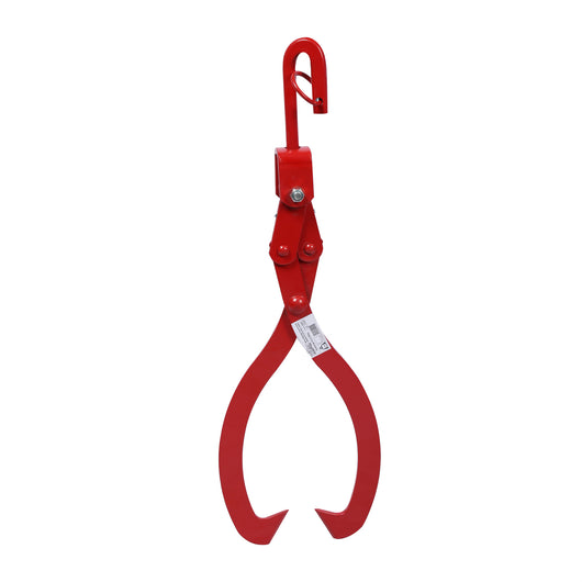 Pinza forestale per legna e tronchi fino a 620 mm 450 kg di forza di trazione 2 artigli