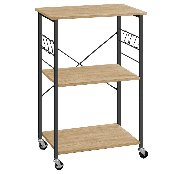 Valora CABINET ON WHEELS Scaffale da cucina Sonoma x1