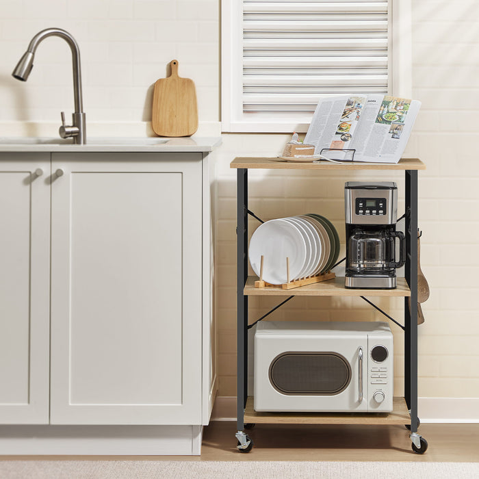 Valora CABINET ON WHEELS Scaffale da cucina Sonoma x1