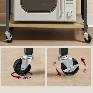 Valora CABINET ON WHEELS Scaffale da cucina Sonoma x1