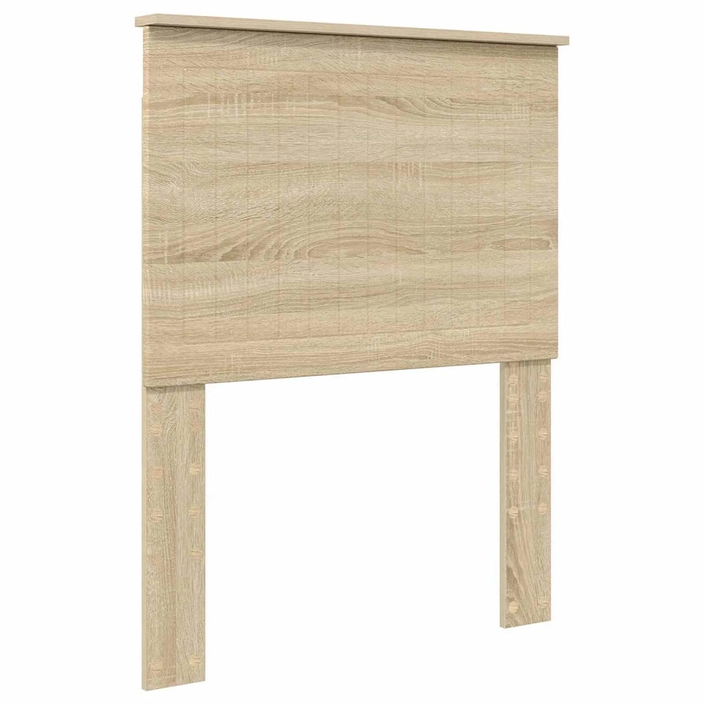 Struttura del letto Rovere Sonoma 75 x 190 cm Pino massello 3411075