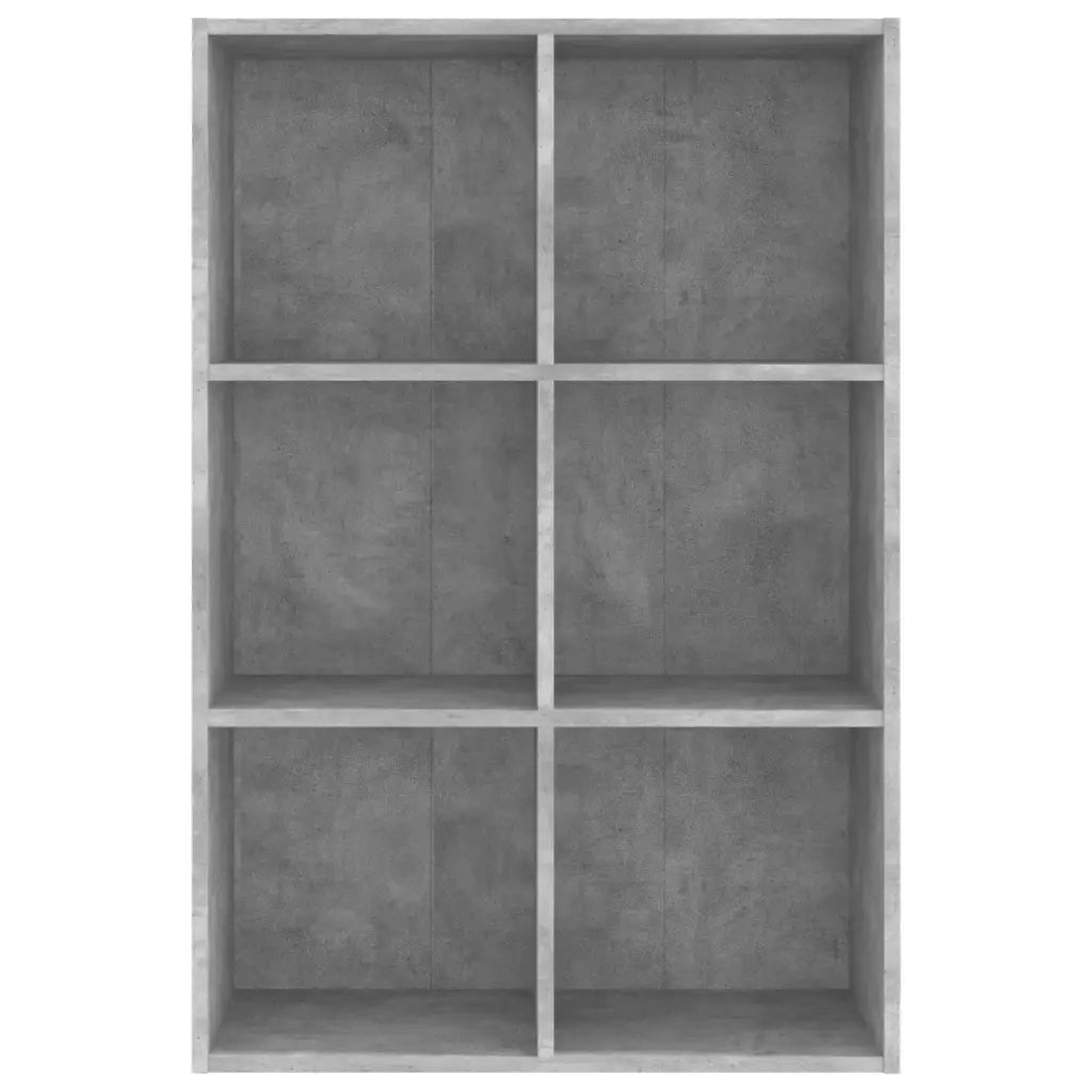 Libreria/Credenza Grigio Cemento 66x30x98 cm Legno Multistrato 800346