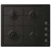 Candy Idea Piano Cottura CHW6LBB a Gas 4 Fuochi Gas Colore Nero