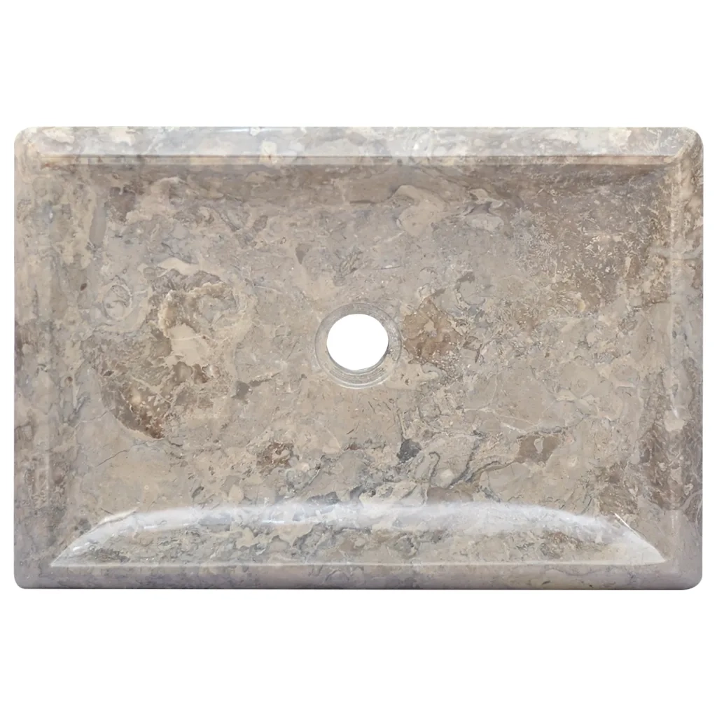 Lavandino Grigio 50x35x10 cm in Marmo CFW5557517