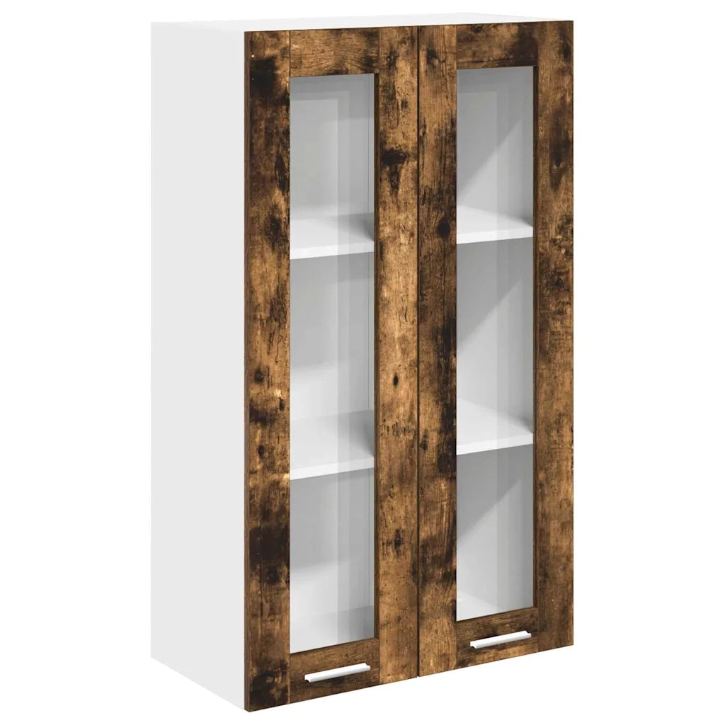 Armadio pensile Rovere fumé 60 x 31 x 100 cm Legno multistrato